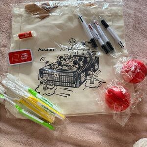 Acton Cream Tote Bag